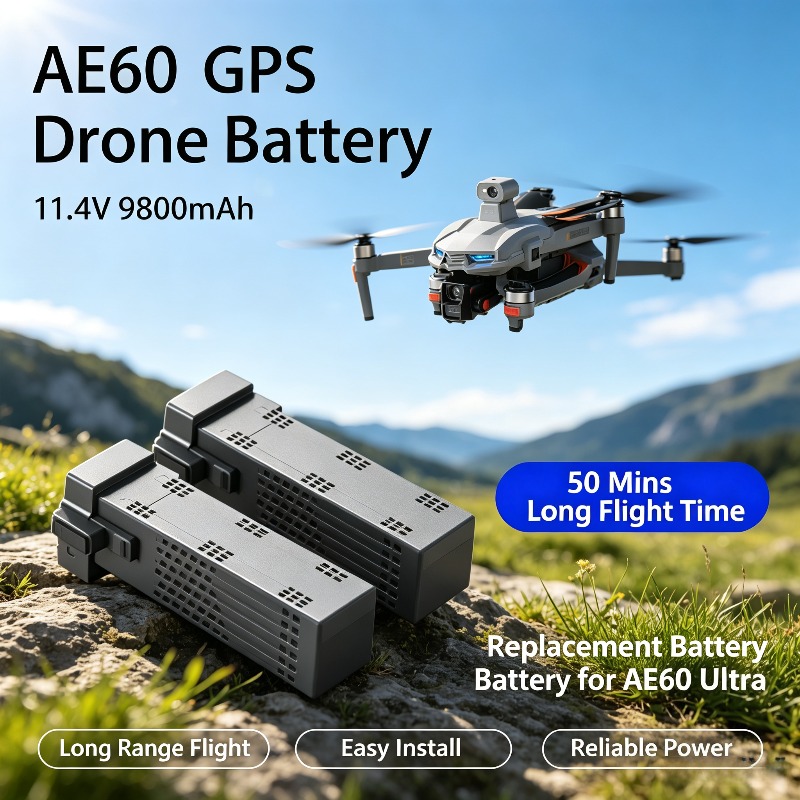 Drone Battery Li-Ion - Bateria para Drone AE60 GPS 11.4V