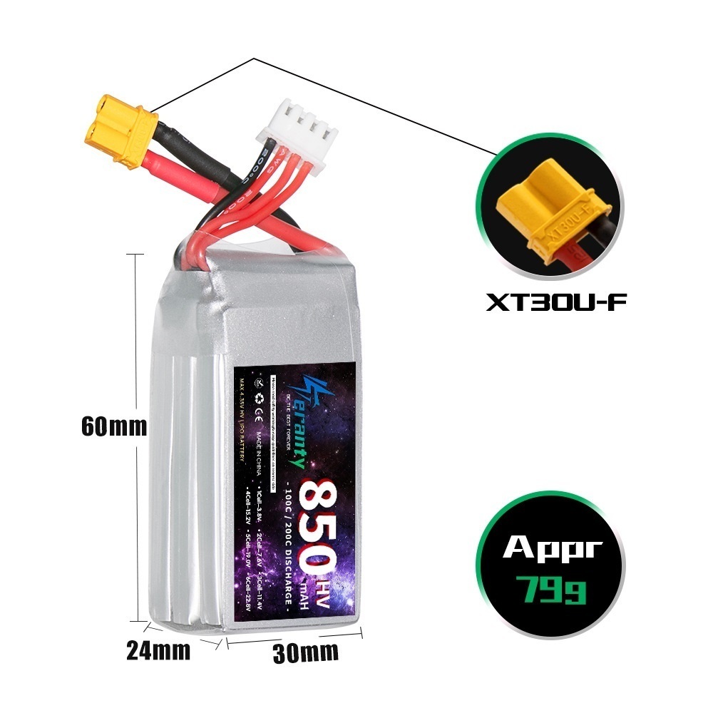 1/2/3PCS TERANTY 3S 11.4V Lipo - Drone Battery 3S avaliação e preço